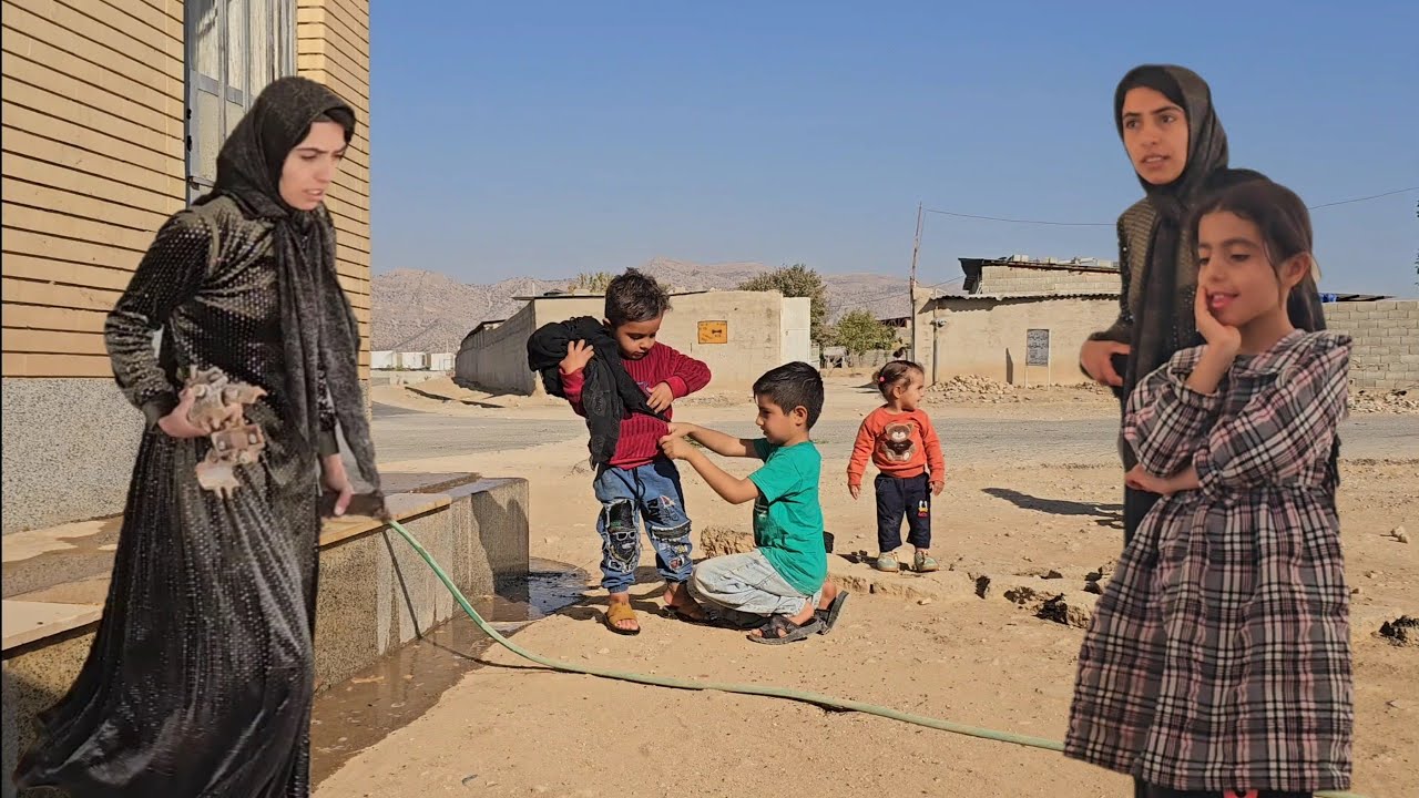 Подготовка комнаты управления. Ежедневные задачи в Mazraa Tayyaba.
