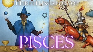 PISCES TAROT You felt entirely forgotten by them, they are desperate to find a way back in