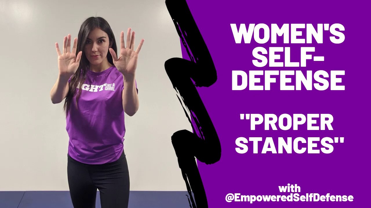 SelfDefense Stance How to StepbyStep Tutorial YouTube