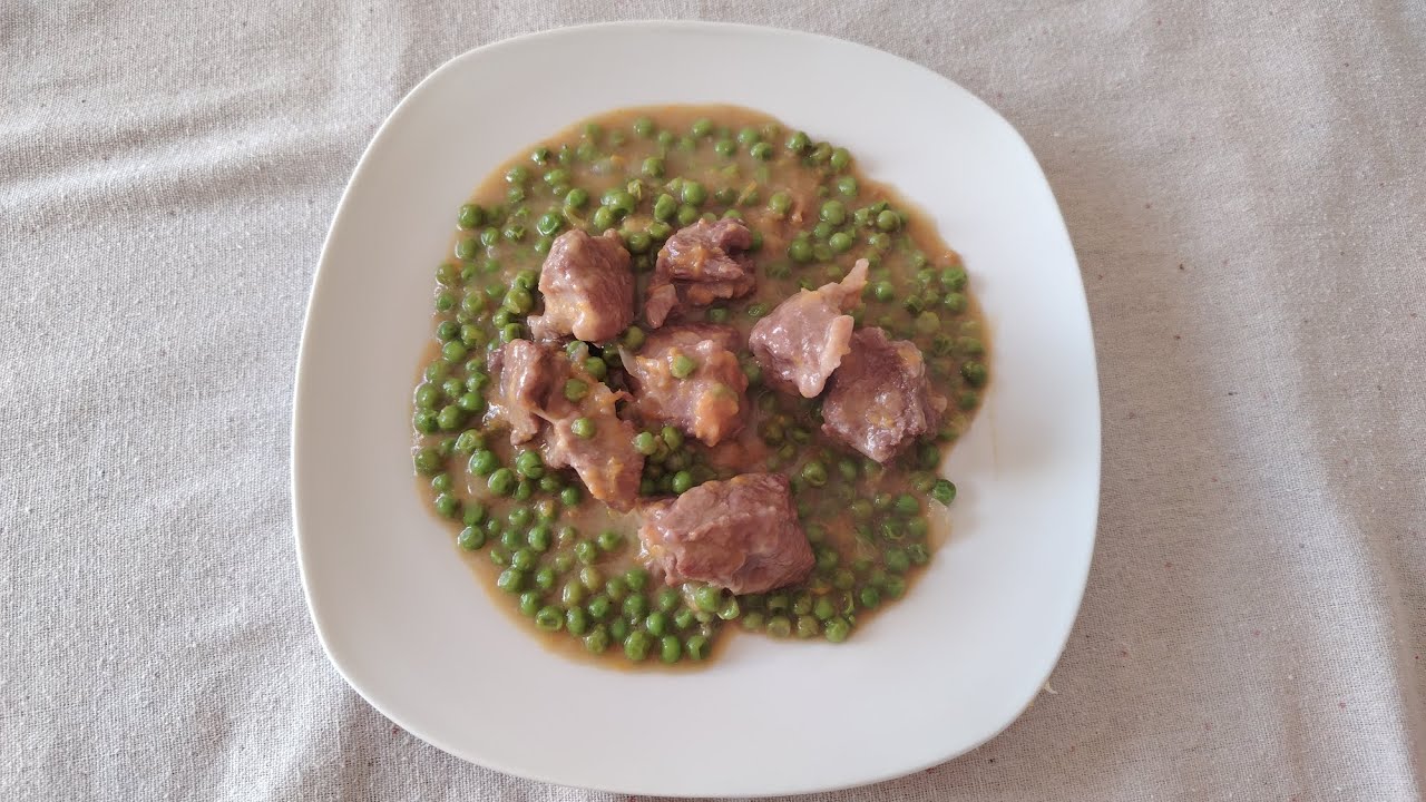 Spezzatino con piselli davvero speciale