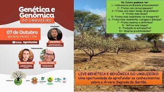 GENÉTICA E GENÔMICA DO UMBUZEIRO