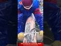 FROZEN FISH skin peels off in one move 🐟❄️ #shorts #crafts #skills #fishprocessing #seafood