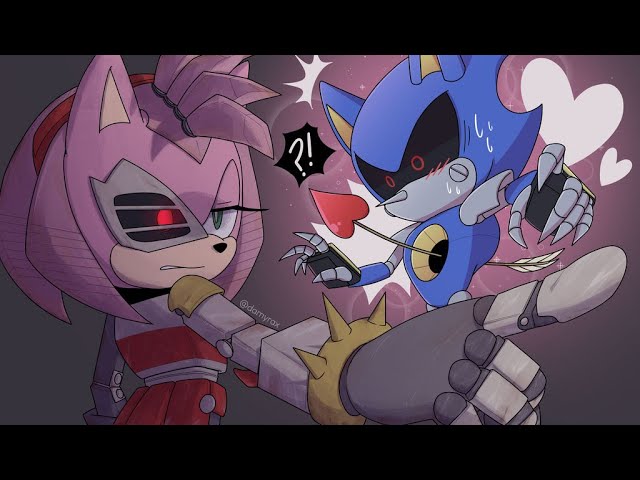 Metal Sonic FALLS IN LOVE with RUSTY ROSE?! (Sonic Prime Comic Dub