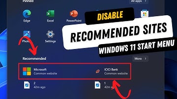 How to Disable "Recommended Websites" Ads in Windows 11 Start menu