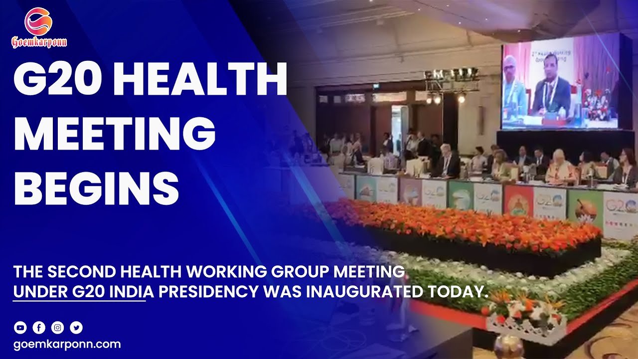G20 Health meeting Begins - YouTube