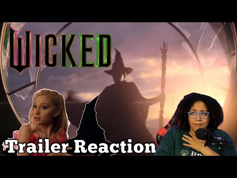 Wicked - Official Trailer Reaction - A No-Brainer!!!