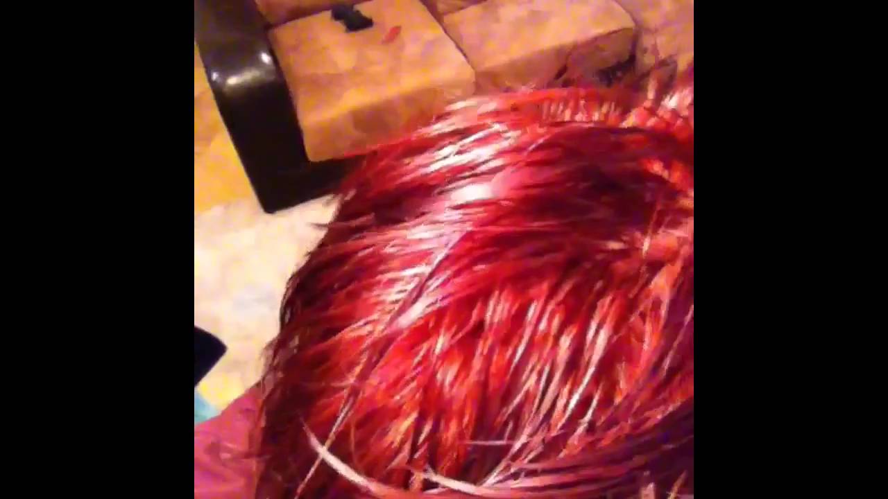 I Dyed My Hair Red YouTube