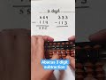#abacus #abacus 3 digit subtraction #mental math 3 digit subtraction
