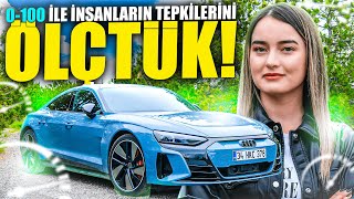 476HP Audi E-Tron GT İle İnsanların Tepkisini Ölçtük! | Uzun Süreli Deneyim by ozgetrafikte 11,618 views 8 days ago 22 minutes