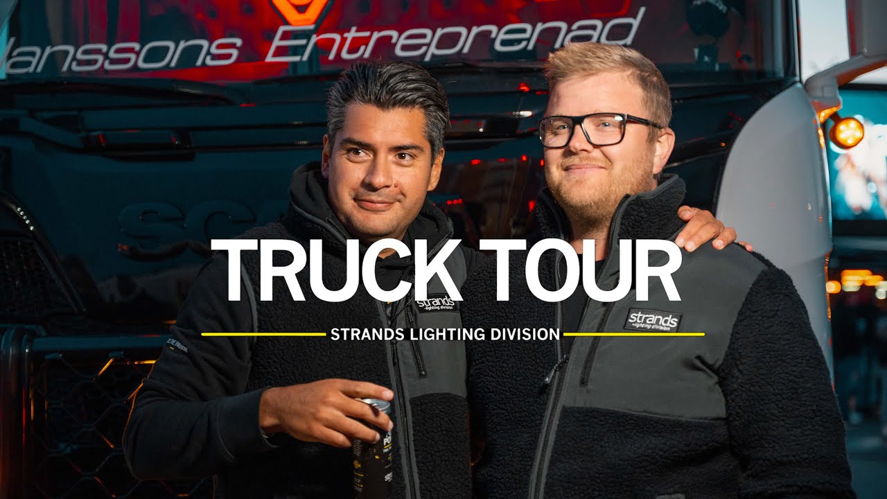 TRUCK TOUR – JANSSONS ENTREPRENAD – STRANDS LIGHTING DIVISION