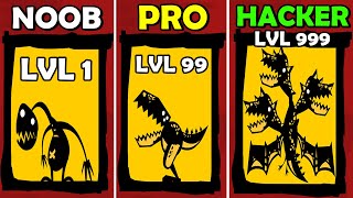 NOOB vs PRO vs HACKER - Monster Evolution 