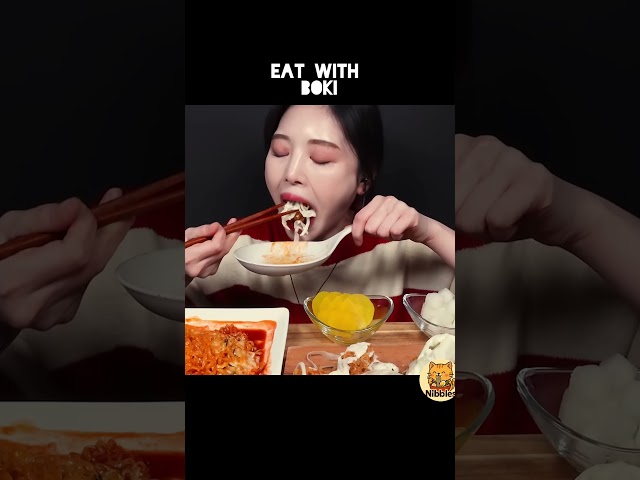 Buldak Ramen & Creamy Onion Sauce+ Fried Chicken Mukbang 치즈 왕창 올린 불닭볶음면에 어니언치킨 먹방! #mukbang #먹방