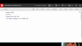 05 -  Calculations in Mathematica