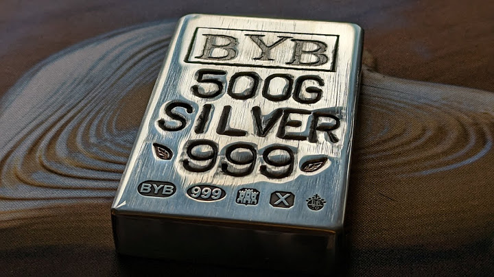 I Made A Beautiful 500 gram Silver Bar!
