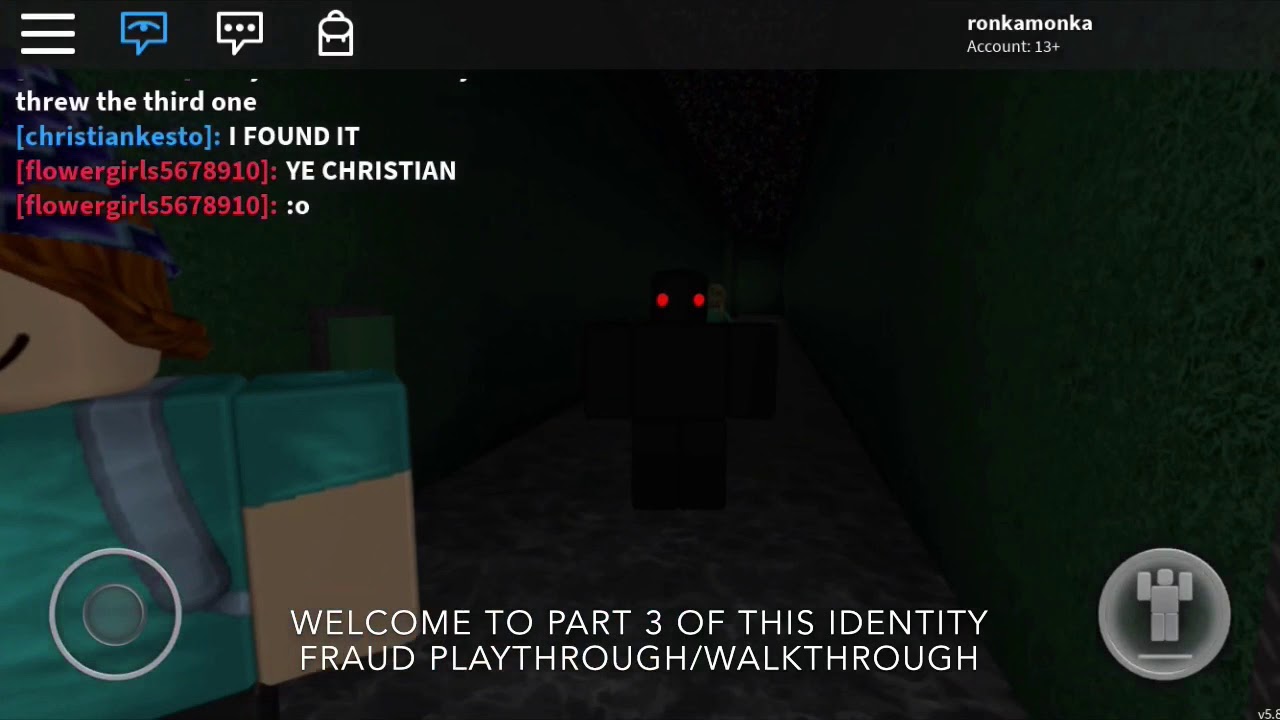 Identity Fraud Playthrough Walkthrough Part 3 The Morse Code Youtube - morse code identity fraud roblox