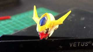 [Promo] Gundam barbatos lupus 1/144 head costumizing free hand [part 1]