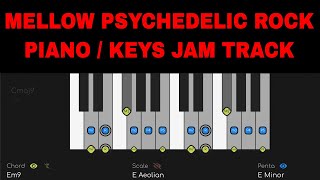 Mellow Psychedelic Rock Jam Track | Keyboard / Piano / Synth Backing Track (A Minor)