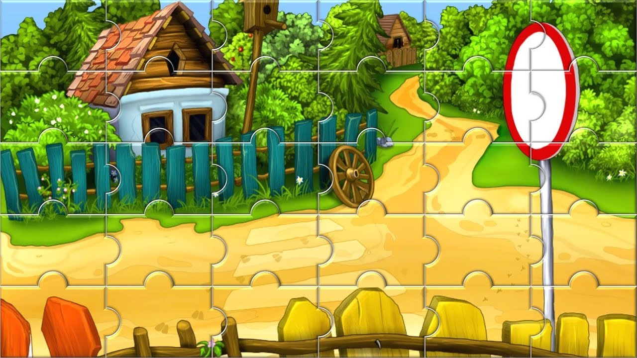 Kids jigsaw puzzle game Baby puzzle play Jigsaw puzzle for toddlers YouTube