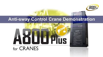 FR-A800 Plus for CRANES Anti-sway Control Crane Demonstration