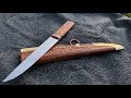 Knifemaking  viking age seax