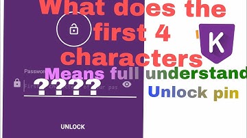 What is the first pin means of khalti app when you lock khalti