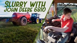 Slurry 2017 With John Deere 6810 - 4k