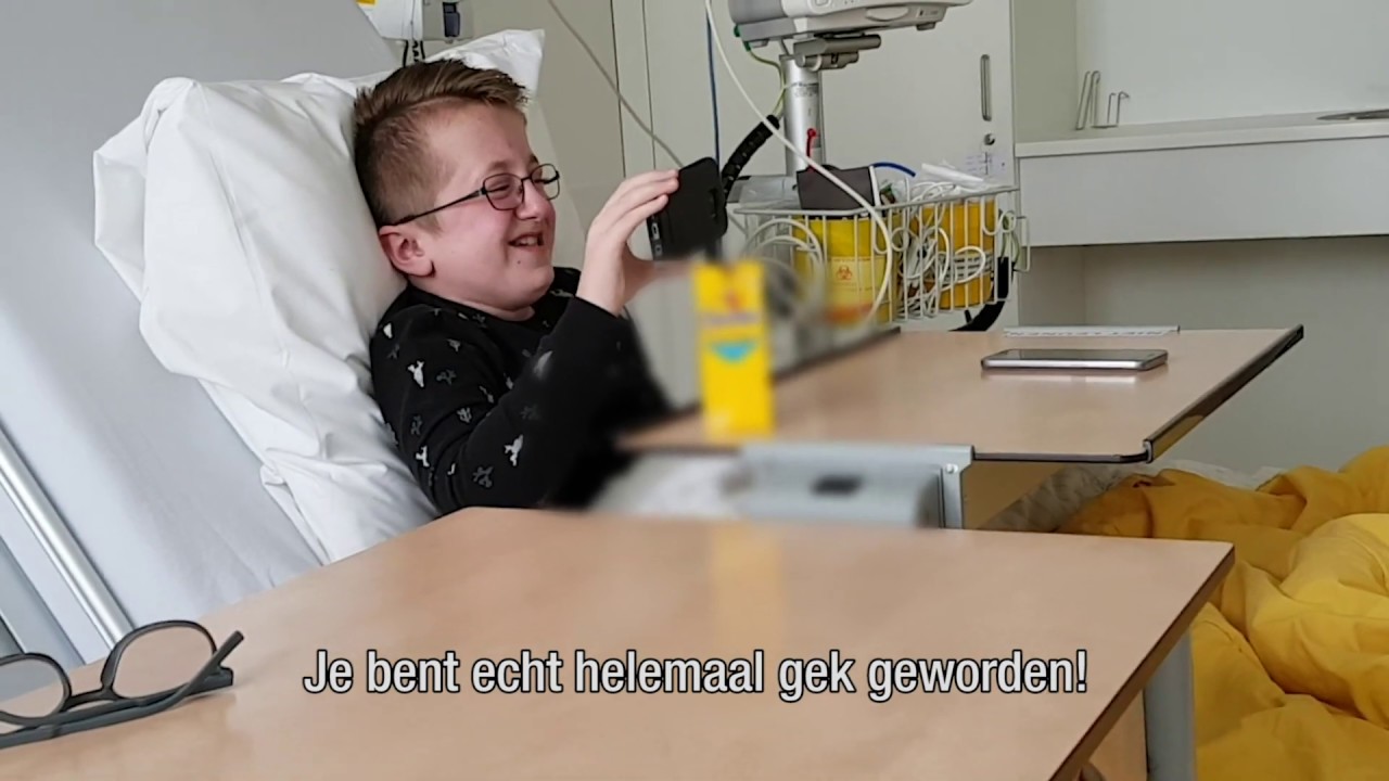 Jefferson maakt een film met CliniClown Zabor