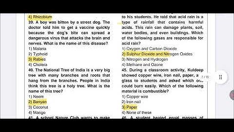 CEP CLASS 8 SCIENCE ENDLINE TEST FULLY SOLVED ENGLISH MEDIUM 