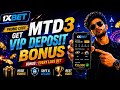 1xBet Promo Code 🔥 MTD3 | Get 500% Bonus + Free Bets 😱 Full Guide Hindi