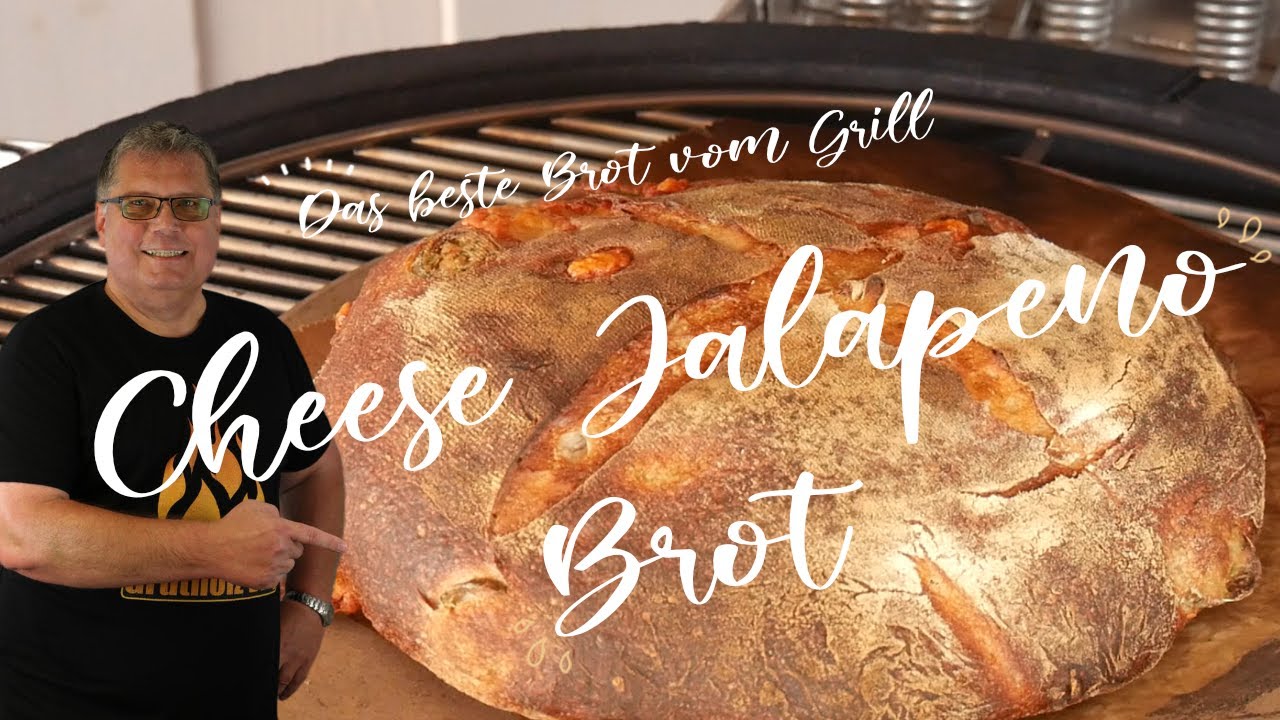 Cheese Jalapeno Brot vom Grill