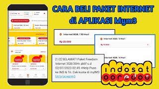 Cara Beli Paket Internet di Aplikasi myim3 || Beli Paket internet murah di apk myim3 terbaru 2024 screenshot 5