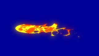 Anime Fire Blue Screen 5