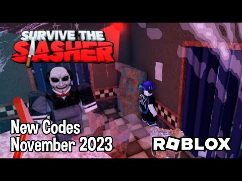 Survive the Slasher Codes - Roblox - December 2023 