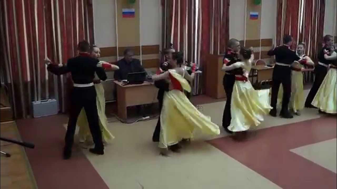 Танец вальс Победы видео.