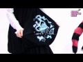 ★Japan Fashion Base★ Pearl Crown Balloon One-piece Dress_Saxe_J030070
