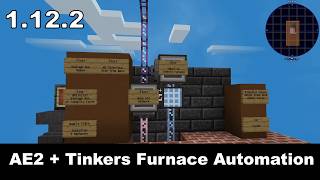 How to Automate the Tinkers Furnace with Applied Energistics 2 | Tutorial | 1.12.2