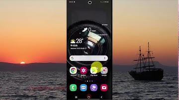 Samsung Galaxy S20 : How to enable or disable brighten screen face recognition (Android 10)