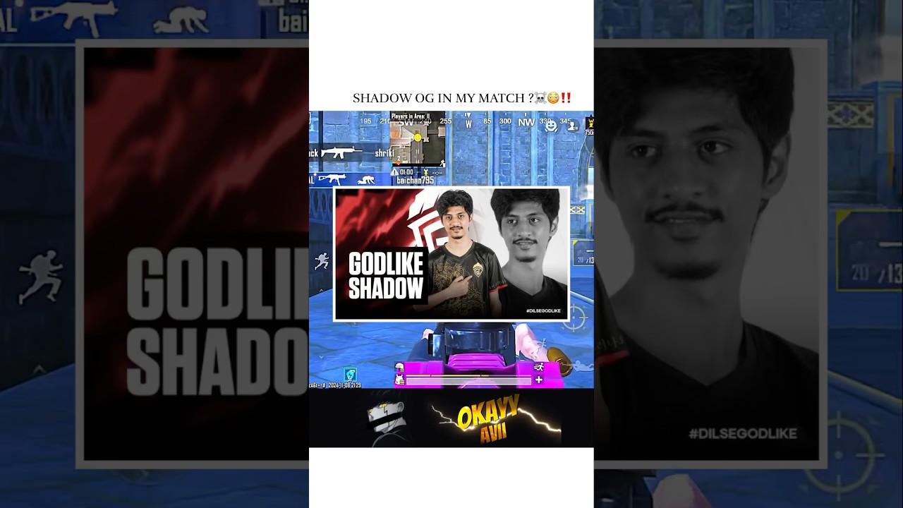 SHADOW OG IN MY MATCH? ☠️😳‼️ 