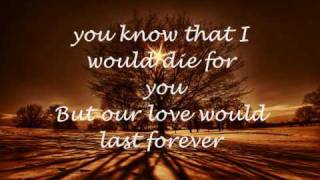 I Live My Life For You /lyrics chords