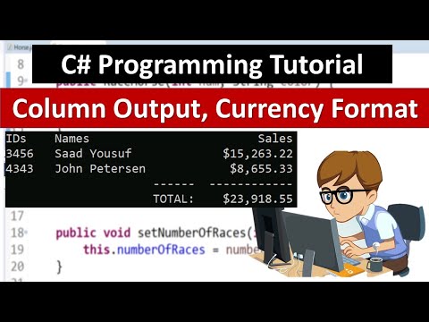C# Currency Format  | New C# Tutorial 2020