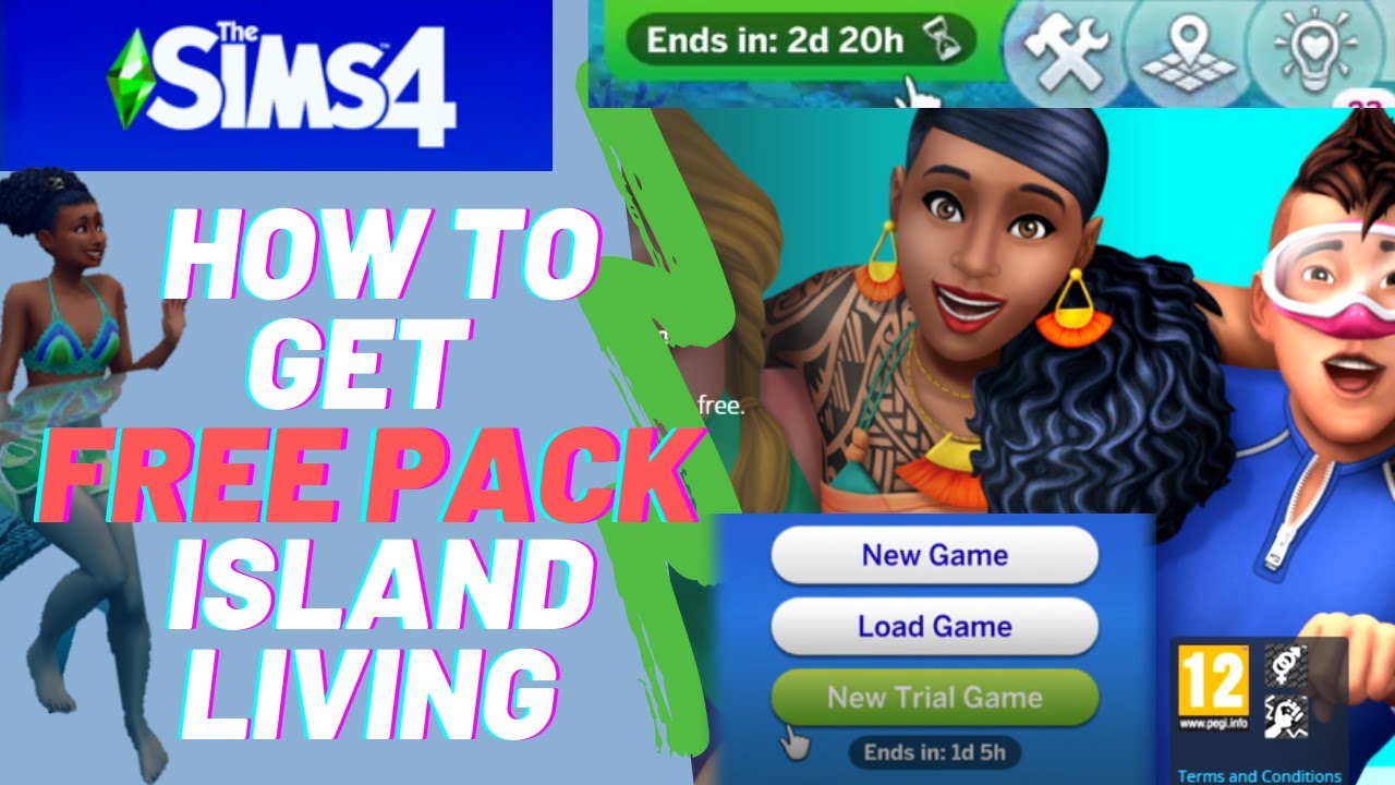 Buy The Sims 4: Island Living DLC Origin Digital Code Global