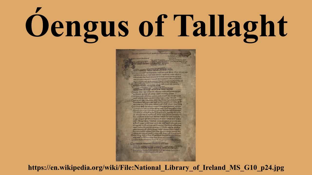 Óengus of Tallaght