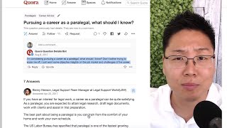 Paralegals Q&A Pursuing a career as a paralegal, what should I know?