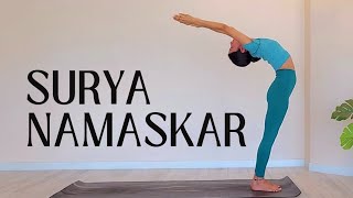 Surya Namaskar Step By Step