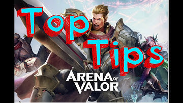 AOV Beginners guide Top Tips ARENA of VALOR shortcut to platinum