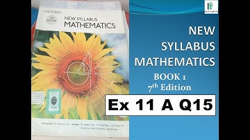 New Syllabus Maths Book 1 Solutions|Triangles quadrilaterals and polygons| Ex 11A Q15 | Urdu