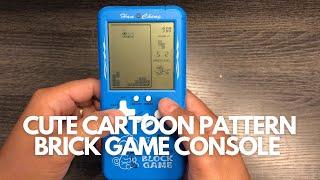 Cute Cartoon Pattern Brick Game Console screenshot 5