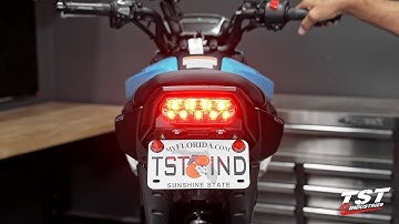How to install a Brake Light Modulator on a 13-20 Honda Grom by TST Industries