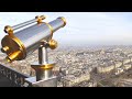 EIFFEL TOWER PARIS FRANCE PANAROMIC VIEWS ALL FOUR DIRECTIONS 
