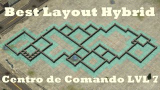 Call of Duty: Heroes - Command Center Level 7 - Best Hybrid Layout Defense (Anti Ghost)